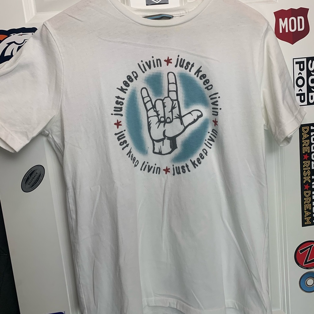 JKL “just keep living” logo tee